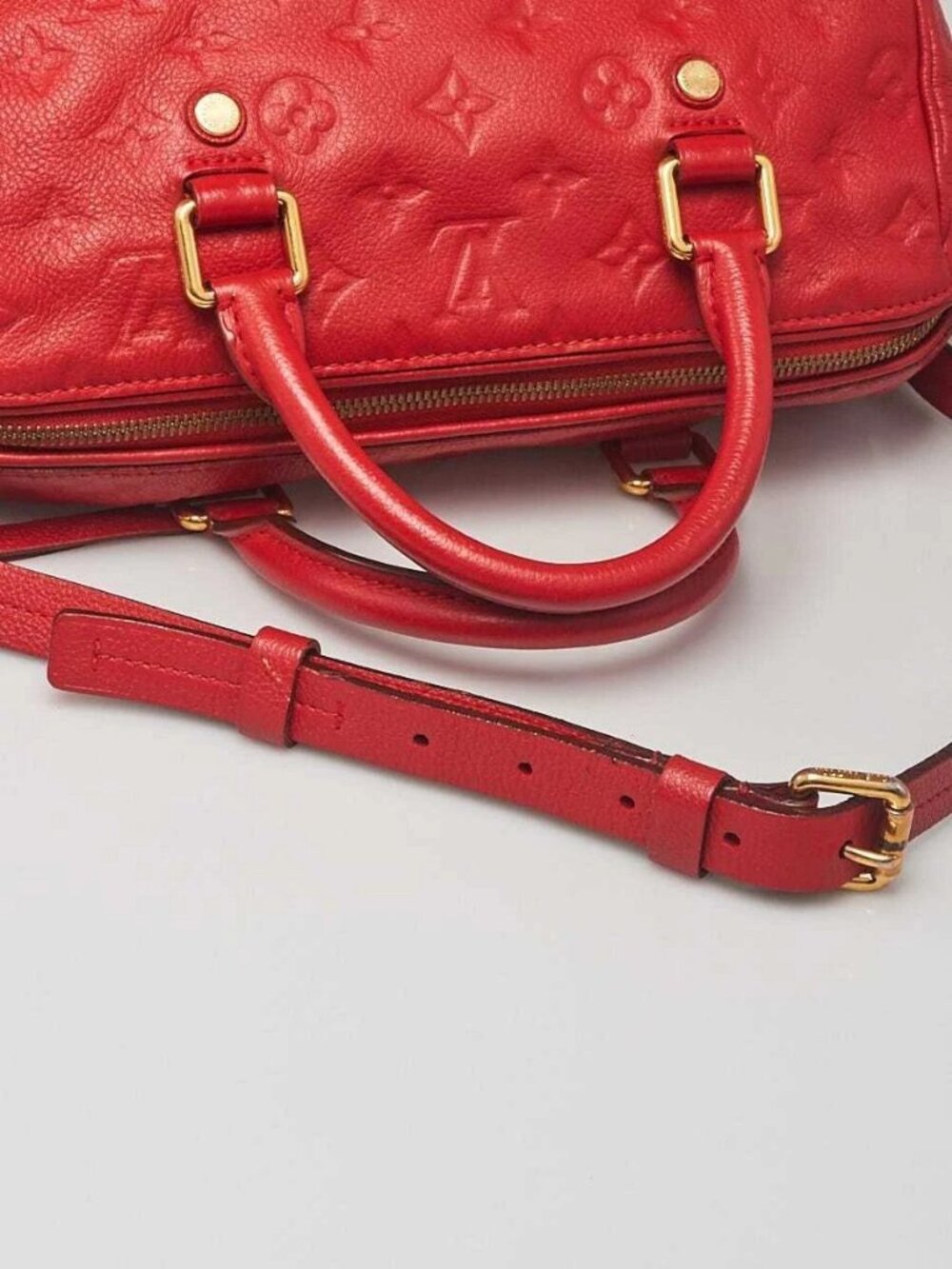 Louis Vuitton Orient Monogram Empreinte Leather Speedy 25 Bandouliere Bag - Picture 8 of 12